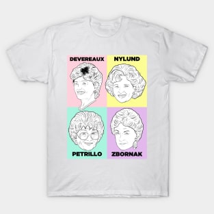 Golden Girls Colour BG T-Shirt